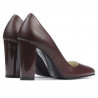 Zapatos elegantes de mujer 1261 burdeos