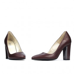 Zapatos elegantes de mujer 1261 burdeos