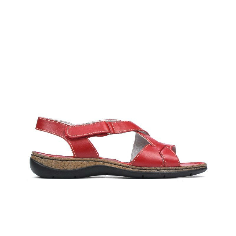 Sandalias mujer 5047 rojo