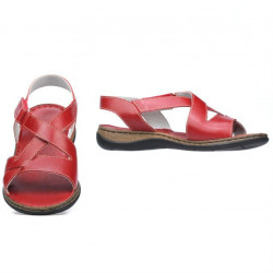 Sandalias mujer 5047 rojo