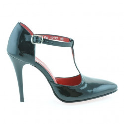 Sandalias mujer 1237 charol negro