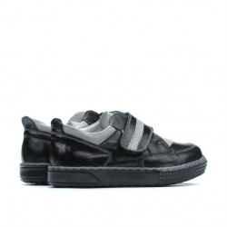 Zapatos para niños pequeños 64c negro combinado