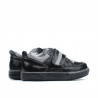 Zapatos para niños pequeños 64c negro combinado