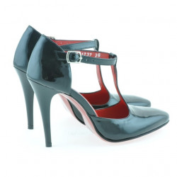 Sandalias mujer 1237 charol negro