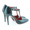 Sandalias mujer 1237 charol negro