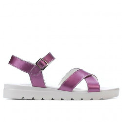Sandalias mujer 5049 rosa nacarado