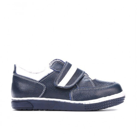 Zapatos para niños pequeños 64c índigo+blanco