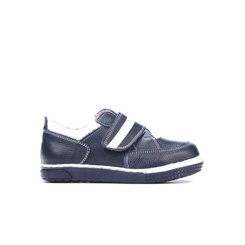 Zapatos para niños pequeños 64c índigo+blanco