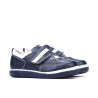 Zapatos para niños pequeños 64c índigo+blanco