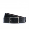 Cinturón hombre 09b bicolor negro+marrón