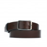 Cinturón hombre 09b bicolor negro+marrón