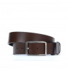 Cinturón hombre 09b bicolor negro+marrón
