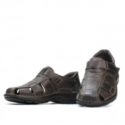 Sandalias hombre 344 tuxon café