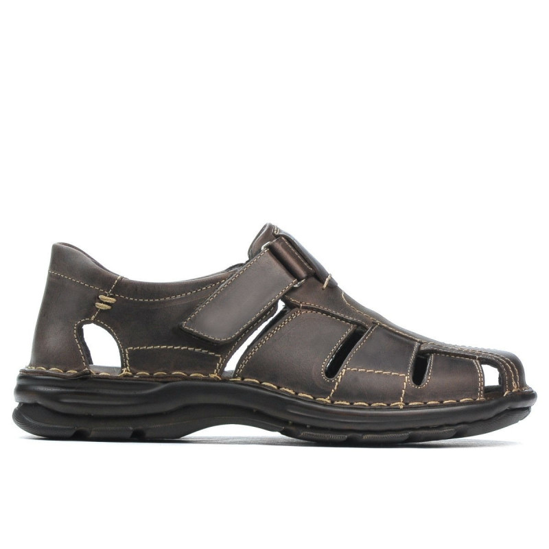 Sandalias hombre 344 tuxon café