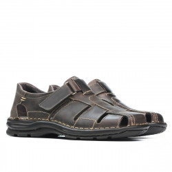 Sandalias hombre 344 tuxon café