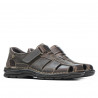 Sandalias hombre 344 tuxon café