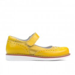 Zapatos para niños 153 amarillo combinado