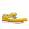 Zapatos para niños 153 amarillo combinado