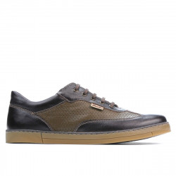 Zapatillas deportivas hombre 886 café combinado