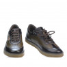 Zapatillas deportivas hombre 886 café combinado