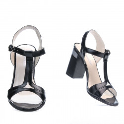 Sandalias de mujer 5055 charol negro