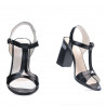 Sandalias de mujer 5055 charol negro