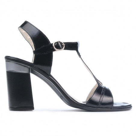 Sandalias de mujer 5055 charol negro