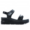 Sandalias mujer 5051 negro combinado