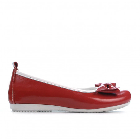 Zapatos para niños 141 charol rojo