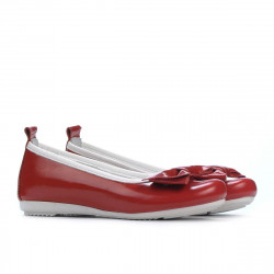 Zapatos para niños 141 charol rojo