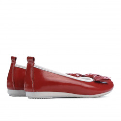 Zapatos para niños 141 charol rojo