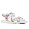 Sandalias de mujer 5049 floral multicolor