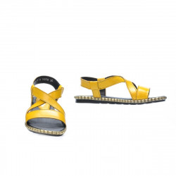 Sandalias de mujer 5050 amarillo