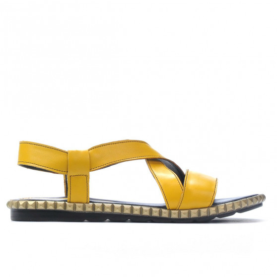Sandalias de mujer 5050 amarillo