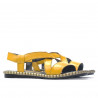 Sandalias de mujer 5050 amarillo