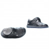 Zapatos para niños pequeños 07-1c índigo+gris