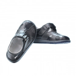 Zapatos para niños pequeños 07-1c índigo+gris
