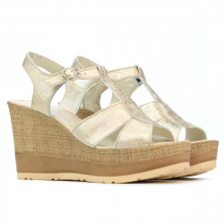 Sandalias mujer 5054 dorado