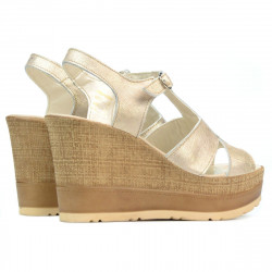 Sandalias mujer 5054 dorado