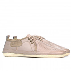Mocasines para hombres 865-1 beige+arena