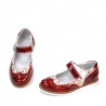 Zapatos para niños 153 charol rojo