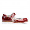 Zapatos para niños 153 charol rojo