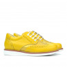 Zapatos para niños 154 amarillo combinado