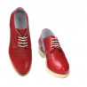 Zapatos casuales mujer 6001 rojo