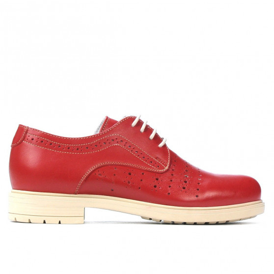 Zapatos casuales mujer 6001 rojo