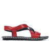 Sandalias de mujer 5050 rojo