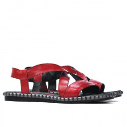 Sandalias de mujer 5050 rojo