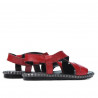 Sandalias de mujer 5050 rojo