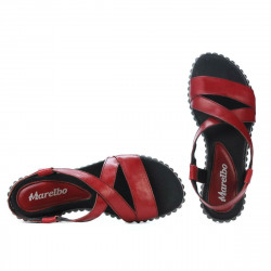 Sandalias de mujer 5050 rojo