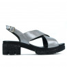 Sandalias de mujer 5052 plateadas